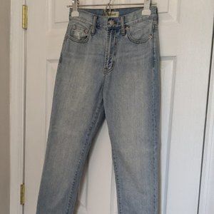 Madewell "The Perfect Vintage Jean" Light Wash